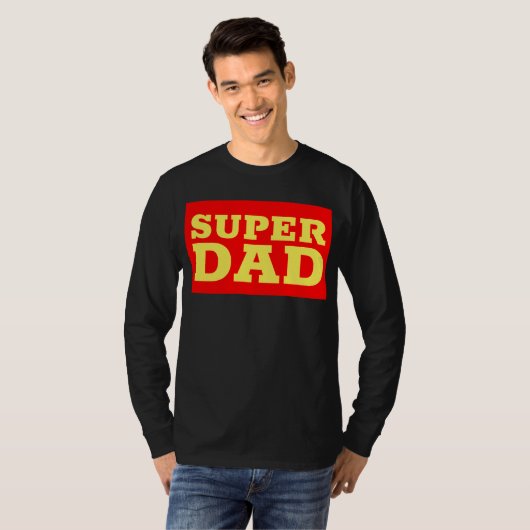 SUPER DAD FUNNY T-SHIRTS (Devant entier)