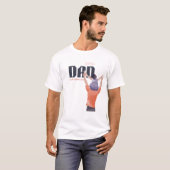 Super Dad – Gelukkige Vaderdag T-shirt (Voorkant volledig)
