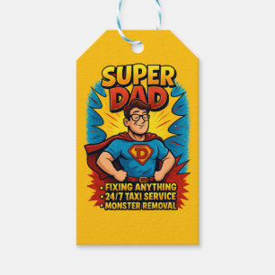 Super Dad Gift Labels: de perfecte Vaderdag Cadeaulabel