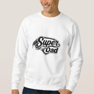 Super Dad Hero Shield - Vaderdag Geschenk Trui