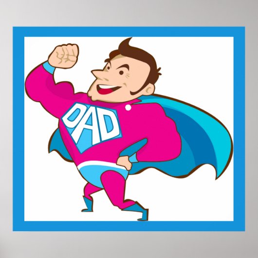 SUPER DAD POSTER (Voorkant)