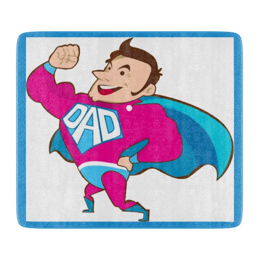 SUPER DAD SNIJPLANK (Voorkant)