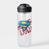 Super Dad Stripes Waterfles (Voorkant)