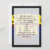 Super Dad, Superheld Red/Yellow/Blue Kaart (Achterkant)