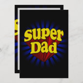 Super Dad, Superheld Red/Yellow/Blue Kaart (Voorkant / Achterkant)
