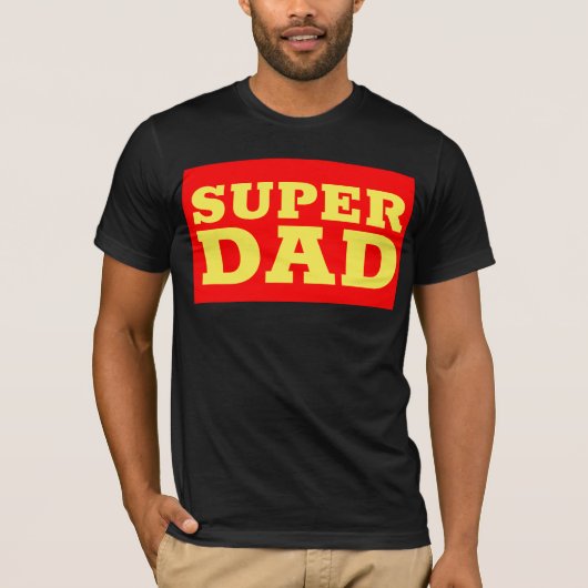 SUPER DAD T-SHIRTS (Devant)