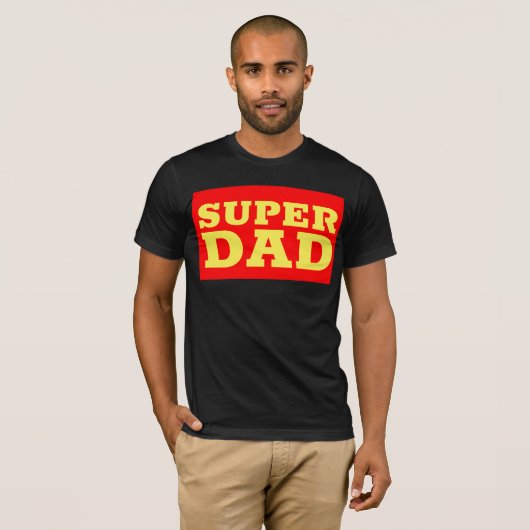 SUPER DAD T-SHIRTS (Devant entier)