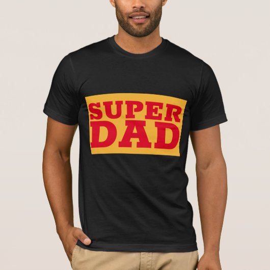 SUPER DAD T-SHIRTS (Devant)