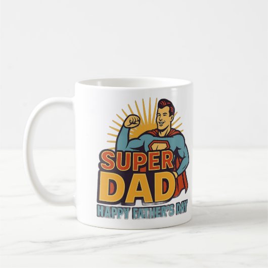 "Super Dad" Vaderdag MOK – beste papa (Links)