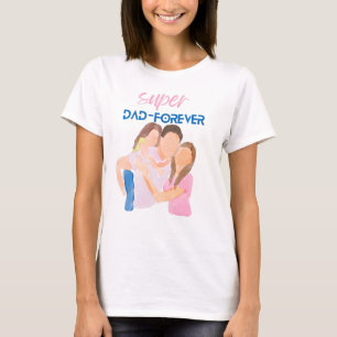 Super Dad Voor Altijd Vaderdag Cadeau T-Shirt