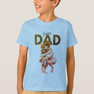 Super Dad Watercolor T-shirt Ontwerp