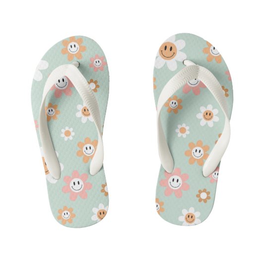 Super Daisies Paire de tongs pour enfants (Semelle)