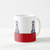 Super Dane Sit Blue UC Coffee Mug (Devant droit)