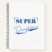 Super Daughter Notitieboek (Voorkant)