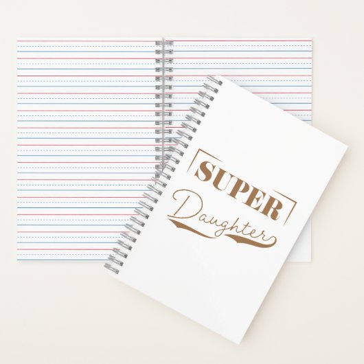 Super Daughter Notitieboek (Binnen)