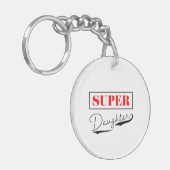 Super Daughter Sleutelhanger (Voorkant Links)