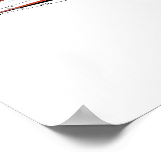 Super Decathlon Poster with Sporty Paint Scheme (Coin)