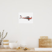 Super Decathlon Poster with Sporty Paint Scheme (Cuisine)