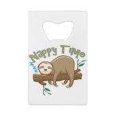 Super Delightful Baby-sleuf Kredietkaart Flessenopener (Achterkant)