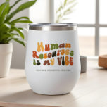 Super des années 1970 Ressources humaines est My V<br><div class="desc">Offrez ce "Human Resources is My Vibe" tumbler au professionnel RH dans votre vie.</div>