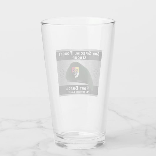 Super Design 3rd Special Forces Group Glas (Achterkant)
