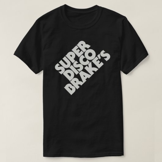 Super Disco-remmen Essential T-Shirt (Design voorkant)