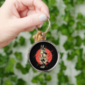 Super Dog Samurai Warrior Sleutelhanger (Hand)
