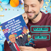 Super drôle Trumpisms carte d'anniversaire