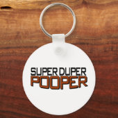 Super Duper Pooper Sleutelhanger (Voorkant)