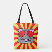 Super duper Rad Rat Tote Bag (Achterkant)