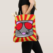 Super duper Rad Rat Tote Bag (Dichtbij)