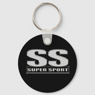 super duper sport black sleutelhanger