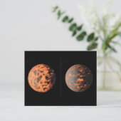 Super-Earth 55 Cancri E Briefkaart (Staand voorkant)