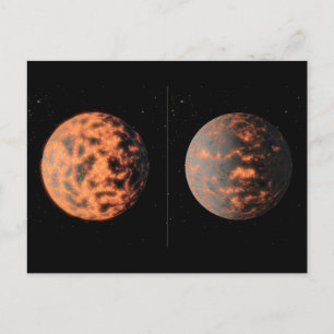 Super-Earth 55 Cancri E Briefkaart