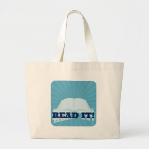 Super Easy Instant Book Promotion Grote Tote Bag