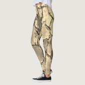 Super eco stijl stretch dames leggings (Links)