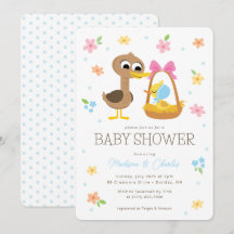 Super eenvoudig | 5 Little Ducks Boy Baby shower