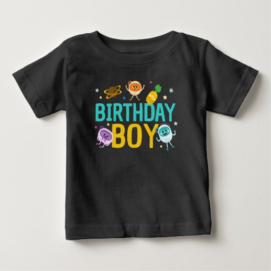 Super eenvoudig | Bumble Nums Space Birthday Boy (Voorkant)