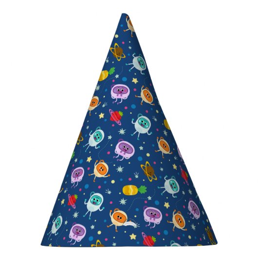 Super eenvoudig | Bumble Nums Space Verjaardag Feesthoedjes (Rechts)