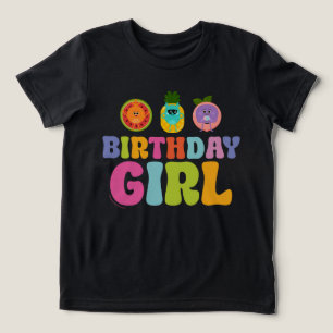 Super eenvoudig Bumble Nums Summer Birthday Girl Tri-Blend Shirt