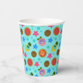 Super eenvoudig | Bumble Nums Summer Birthday Papieren Bekers (Voorkant)