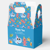 Super eenvoudig | Finny the Shark Confetti Verjaar Bedankdoosjes (Geopend)