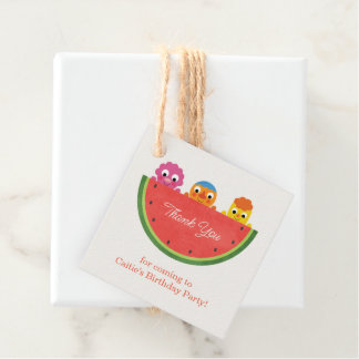 Super eenvoudig | Noodle & Pals Watermelon Party Bedankjes Labels