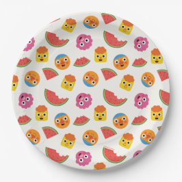 Super eenvoudig | Noodle & Pals Watermelon Party Papieren Bordje