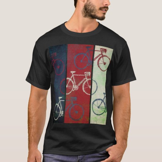 super et élégant t-shirt de vélos (Devant)