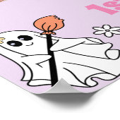 Super Fantôme Anniversaire Photo Jalon Poster (Coin)