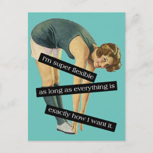 Super Flexible Funny Briefkaart