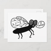 Super Fly zegt dat ik heb gestemd! Briefkaart (Voorkant / Achterkant)