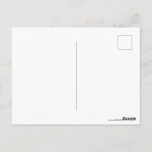 Super Fly zegt dat ik heb gestemd! Briefkaart (Achterkant)
