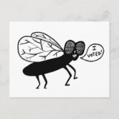 Super Fly zegt dat ik heb gestemd! Briefkaart (Voorkant)